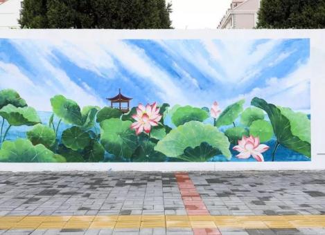 龙胜墙绘施工材料制作工艺说明