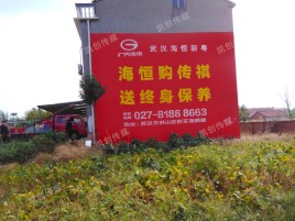 龙胜农村墙体广告给农村人民带来方便