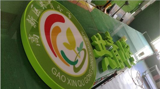 龙胜常见的发光字类型